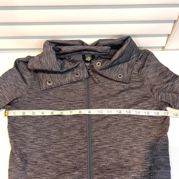 Gaiam Gray Yoga Zip Up Light Jacket - Picture 7 of 7